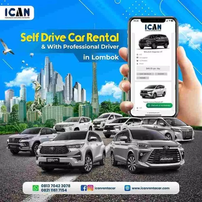 car rental in lombok