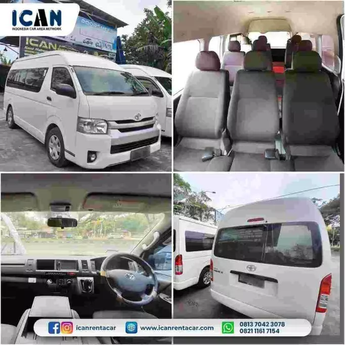 Rent Hiace Commuter Premio in Medan