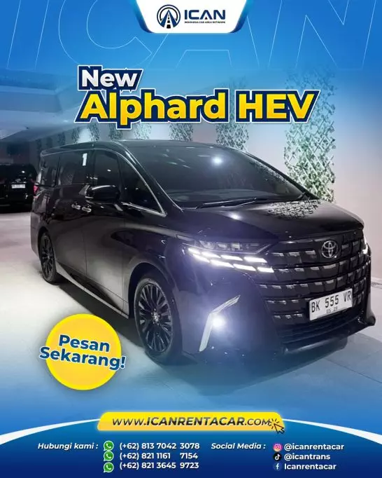 rental alphard medan